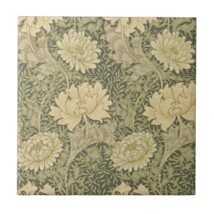 Carreau Fleur de Sauge Chrysanthème de William Morris