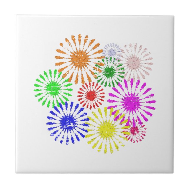 Carreau Fleur en panne (Devant)