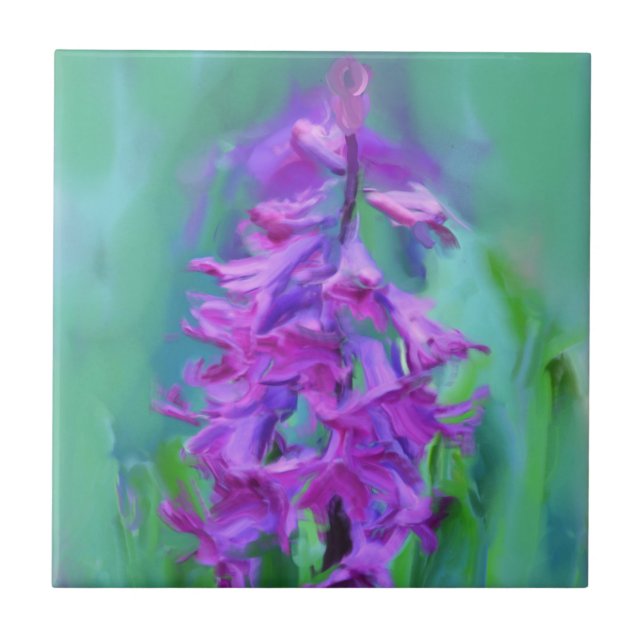 Carreau Fleur Hyacinth (Devant)