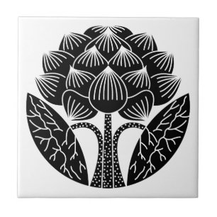 Carreau Fleur Lotus debout