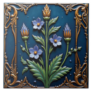 Carreau Fleur Starlight Deco