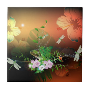 Carreau Fleurs