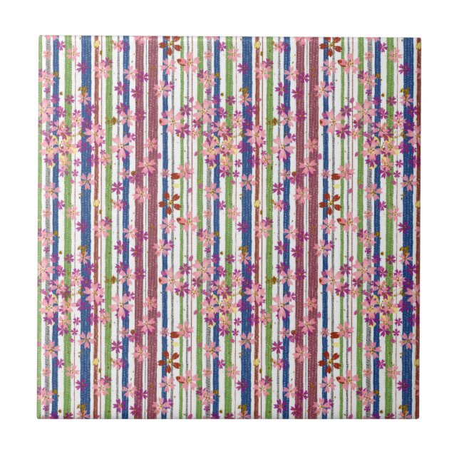 Carreau Fleurs de bois (Devant)