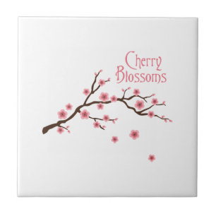 Carreau Fleurs de cerisiers