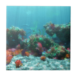 Carreau Fleurs de la mer Carrelage décoratif / Trivet