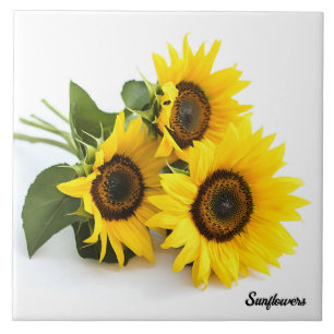 Carreau Fleurs de soleil