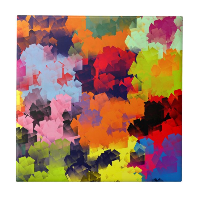 CARREAU FLEURS D'ÉTÉ (Devant)