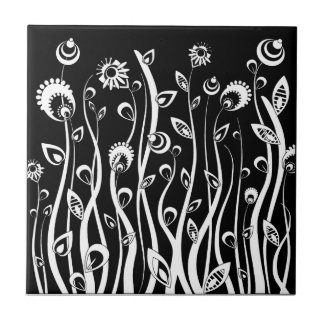 Carreau Fleurs d'imaginaire