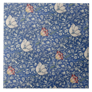 Carreau Fleurs florales vintages William Morris Medway