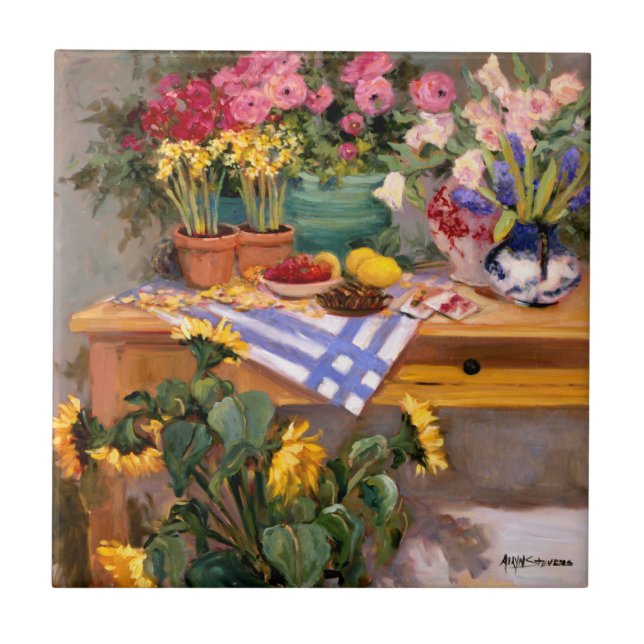 Carreau Fleurs fraîches I (Devant)