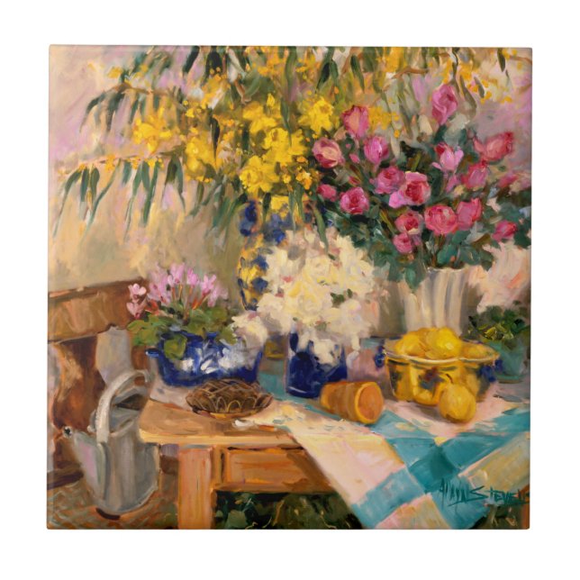 Carreau Fleurs fraîches II (Devant)