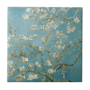 Carreau Fleurs Gogh Branches Fleurs d'amandier Nature