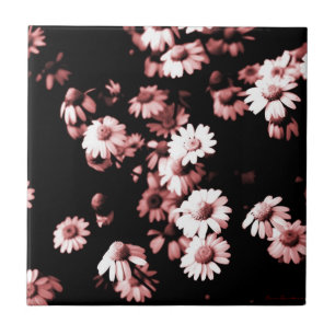 Carreau Fleurs roses #4250 Carrelage en céramique