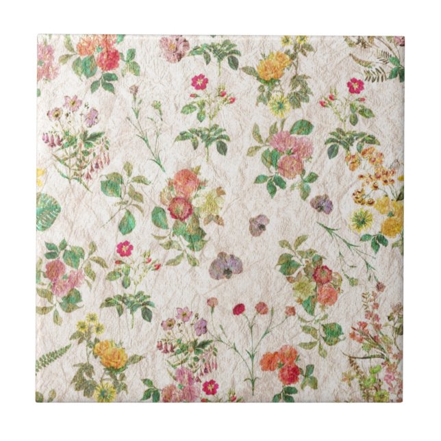 Carreau Fleurs vintages (Devant)