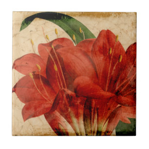 Carreau Floral vibrant VIII