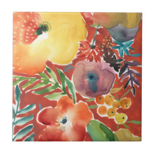 Carreau Florales abondantes III