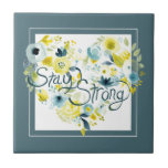 Carreau Flore de coeur I<br><div class="desc">Flore de coeur I par Juin Erica Vess</div>