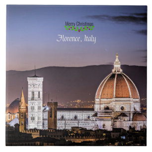 Carreau Florence, Italie, Joyeux Noël