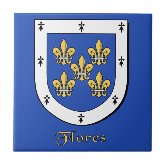 Carreau Flores Family Shield (Devant)
