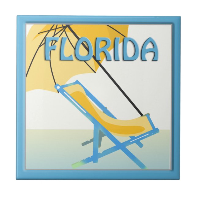 Carreau Floride Beach Home Decor Tile (Devant)
