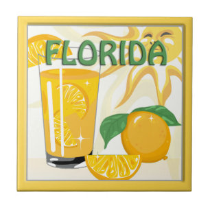 Carreau Floride Sunshine Oranges Carrelage de décoration
