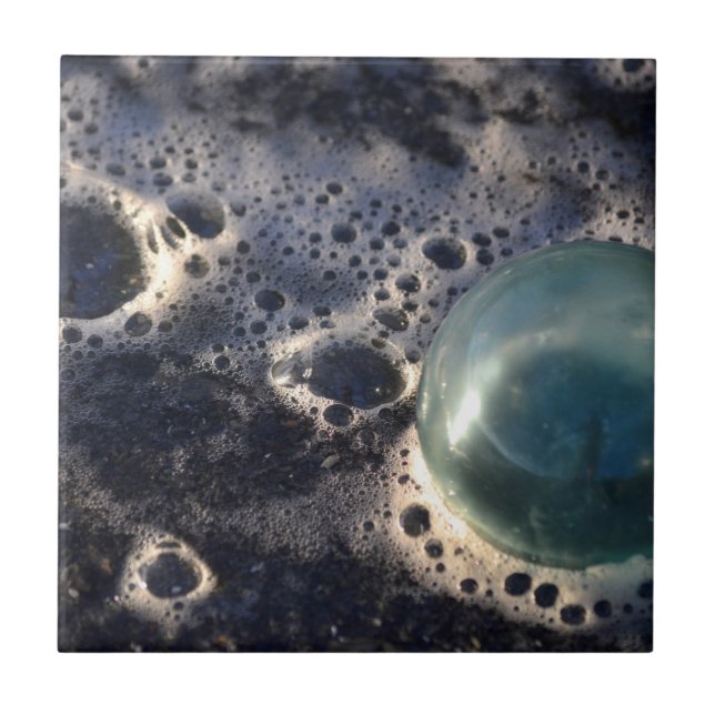 Carreau Flotteur de pêche avec bulle d'eau (Devant)