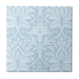 Carreau Flourish bleu