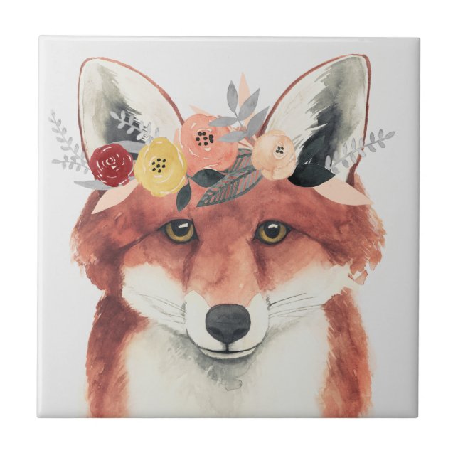 Carreau Flower Crown Forester Fox (Devant)