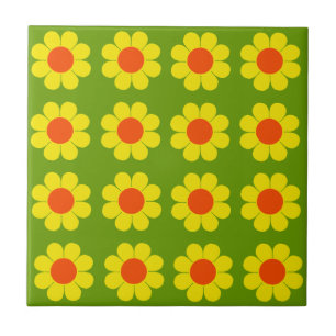 Carreau Flower Power personnalisable