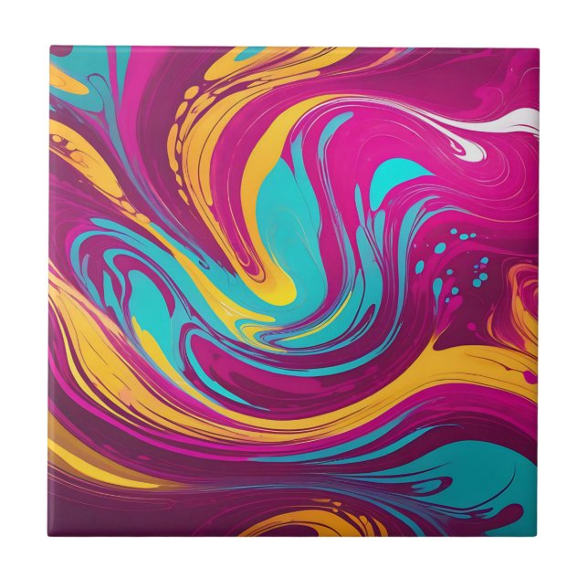 Carreau Fluide Lumineuse Fluide Acrylique (Devant)