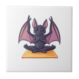 Carreau Flux de yoga de chauve-souris