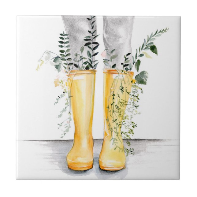 Carreau Flux et croissance I (Devant)