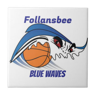 Carreau Follansbee Blue Waves Basketball
