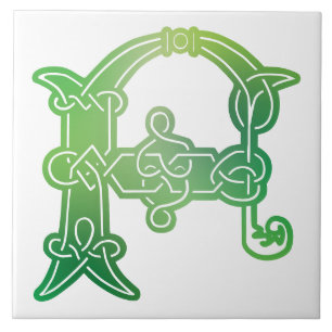 Carreau Fond décoratif du 16e siècle Celtic