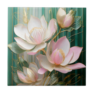 Carreau Fond d'écran en fleurs Art Magnolia Japonais