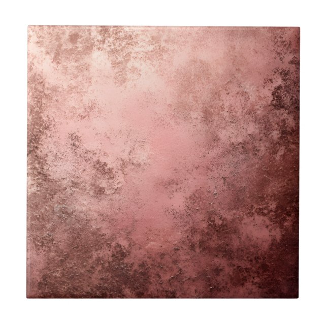 Carreau Fond texturé or rose  (Devant)