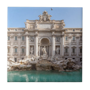 Carreau Fontaine de Trevi au petit matin - Rome, Italie