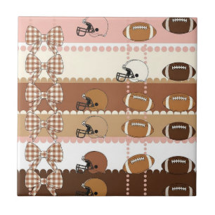 Carreau Football Coquette à motif léopard (5)