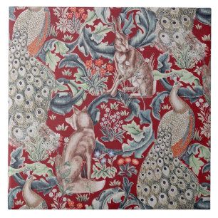 Carreau Forest Animals, William Morris