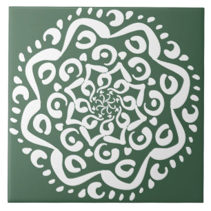 Carreau Forest Mandala