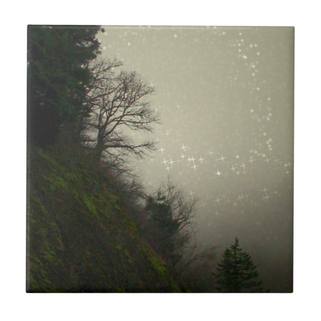 Carreau Forêt de brume magique de la colline (Devant)