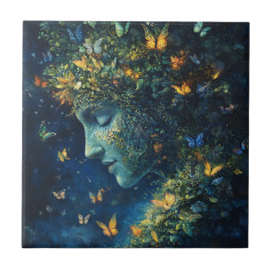Carreau Forêt enchantée de la déesse papillon (1)