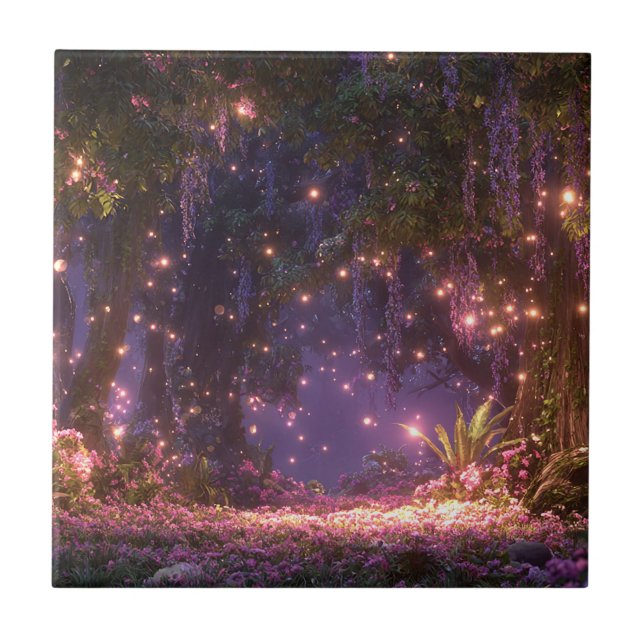 Carreau Forêt Enchantée Magique (Devant)