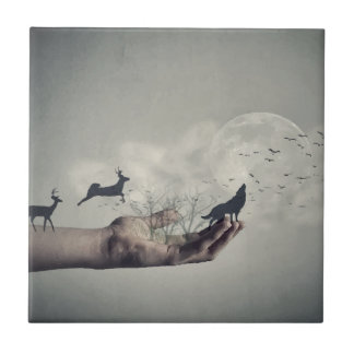 Carreau Forêt mystique