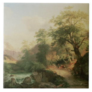 Carreau Forêt près de Vienne, 1852 (huile sur la toile)