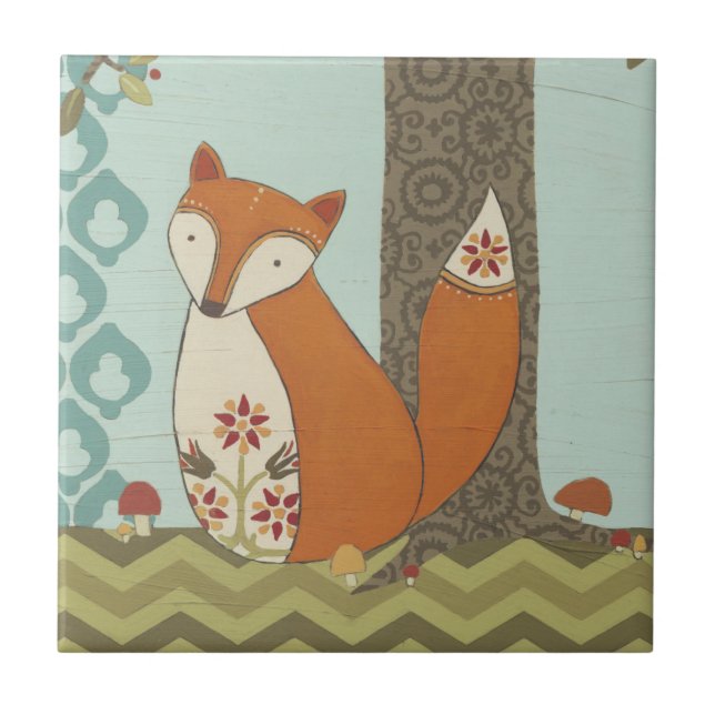 Carreau Forêt Whimsy IV (Devant)