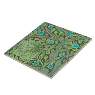 Carreau Forget-Me-Nots, Wallpaper de William Morris