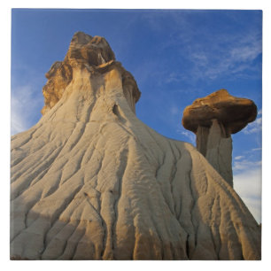 Carreau Formations de Badlands dans le parc d'État de Mako