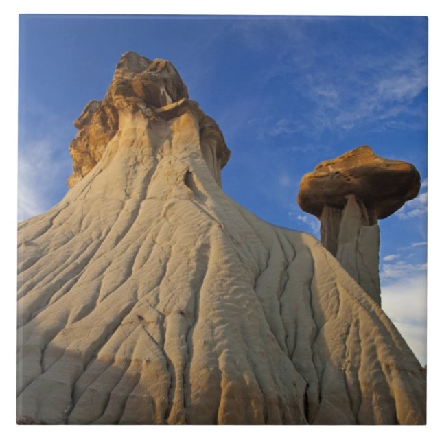 Carreau Formations de Badlands dans le parc d'État de Mako (Devant)