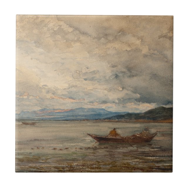Carreau Fos, Environs De Martigues - Félix Ziem (Devant)